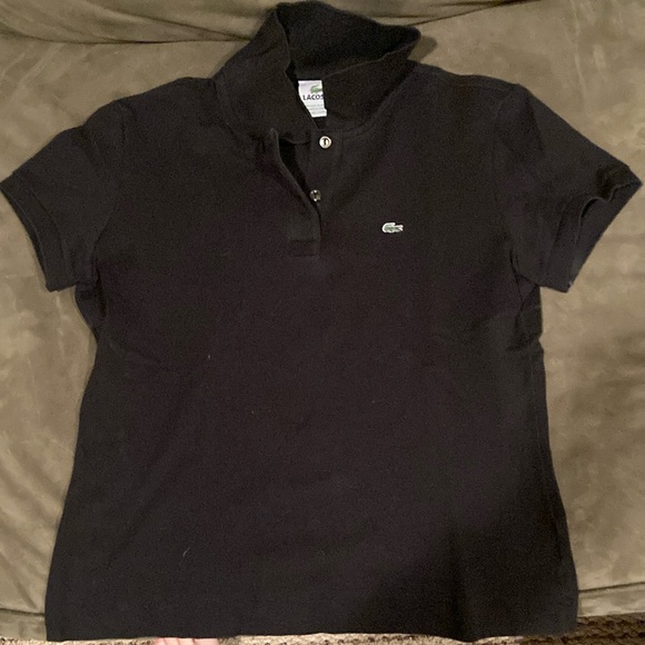Lacoste Black Short Sleeve Tee - Picture 1 of 1